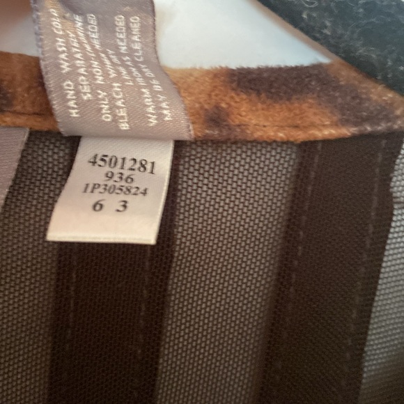 Travelers Collection By Chico’s Animal Print Cardigan Size 2 (Size M) - Picture 3 of 14